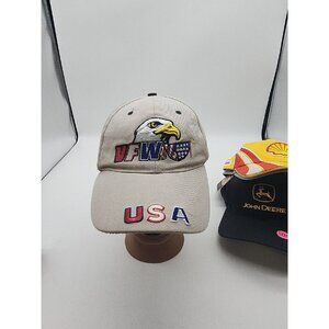 Hat VFW USA Eagle Flag Thick Embroidery Baseball Cap